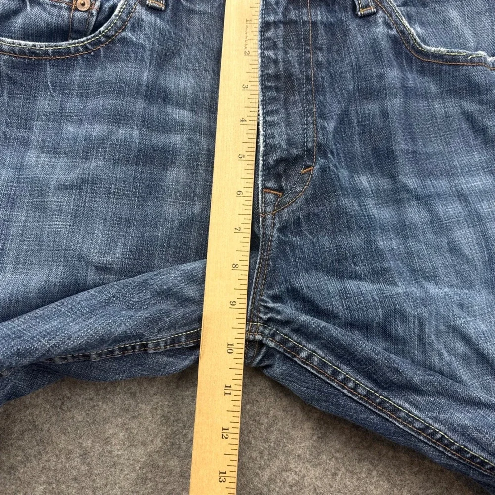 Banana Republic Jeans Mens 34x30 Straight Fit Selvedge Denim 100% Cotton Blue